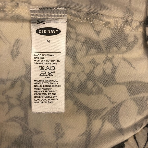Old Navy Mid Rise Printed Jersey Leggings - Picture 6 of 6